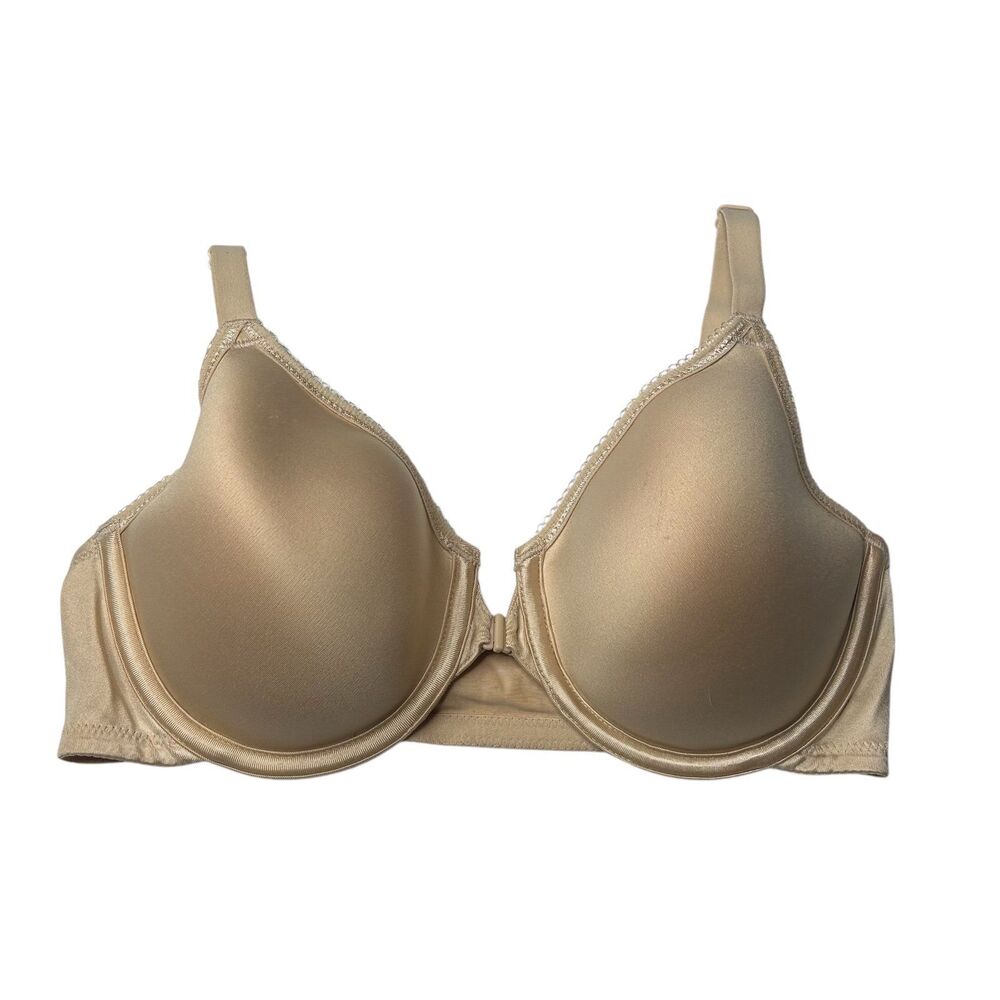 Wacoal Tan Lined Front closure Bra 34C